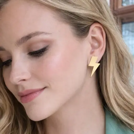 [P 58] PENDIENTES RALLO de Oro Amarillo de 18 kilates